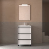 Mueble de baño ATTILA 600 3 cajones - (ML) - BañoClick